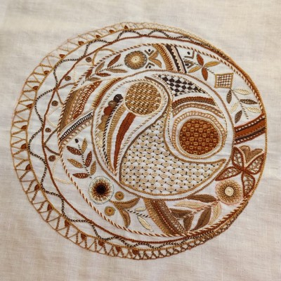 La broderie du vendredi.